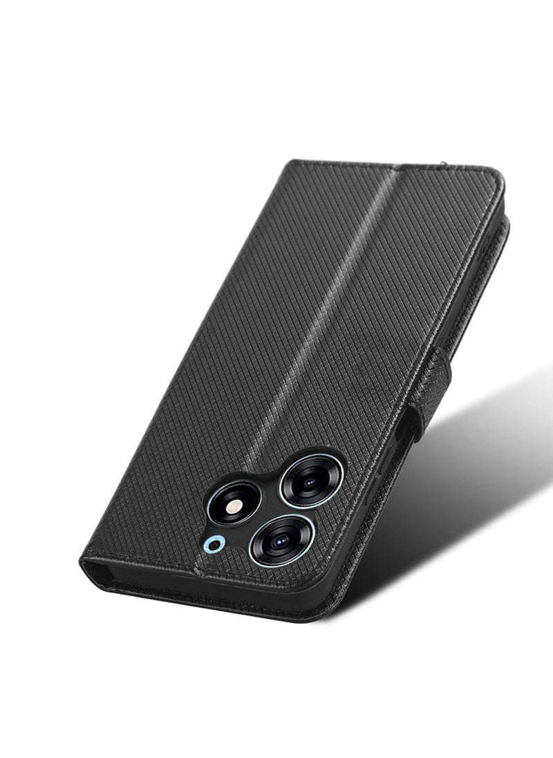 Generic - Phone Case for Tecno Spark 10C, with Card Slots, Bracket, TPU + PU Leather, Flip Case Cover for Tecno Spark 10C - Image 1