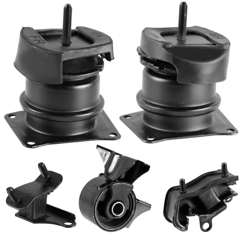 Lochnchn Engine Motor Mount 5PCS Transmission Mount Kit Compatible with Honda Accord 30L 19982002 Acura TL 32L 19992003 Trans Motor Mount Replace A4507 A6552 A6579 A6582 A6592 - Image 3