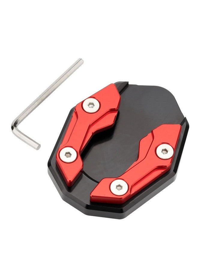 موسع قاعدة الوقوف الجانبي CNC من فاجاري ليم Yamaha Aerox 155 (أحمر) - Image 3