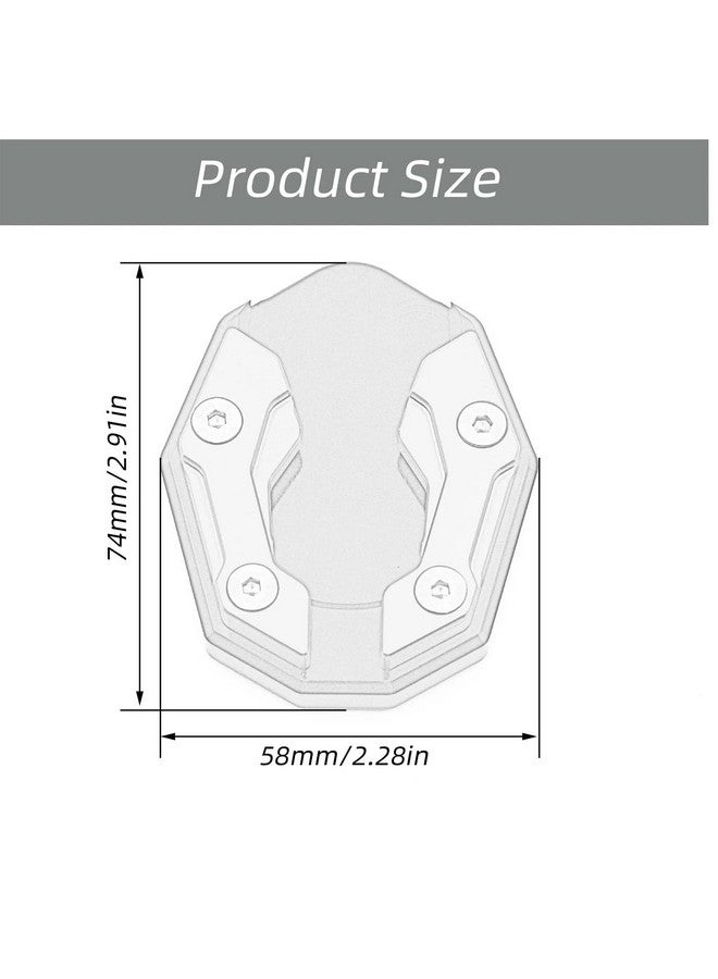 موسع قاعدة الوقوف الجانبي CNC من فاجاري ليم Yamaha Aerox 155 (أحمر) - Image 4