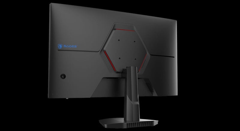 Sades SP-Dolphin 27" FHD Gaming Monitor | 48-200Hz, 0.5ms MPRT, HDR10 | 1920x1080 Resolution, Adaptive Sync | Black - Image 4