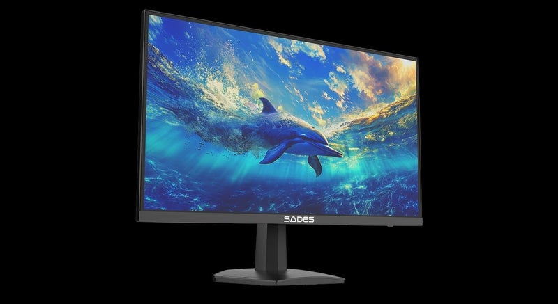 Sades SP-Dolphin 27" FHD Gaming Monitor | 48-200Hz, 0.5ms MPRT, HDR10 | 1920x1080 Resolution, Adaptive Sync | Black - Image 3