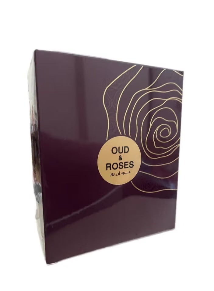 Ahmed Al Maghribi Perfumes Oud And Roses 60 ml