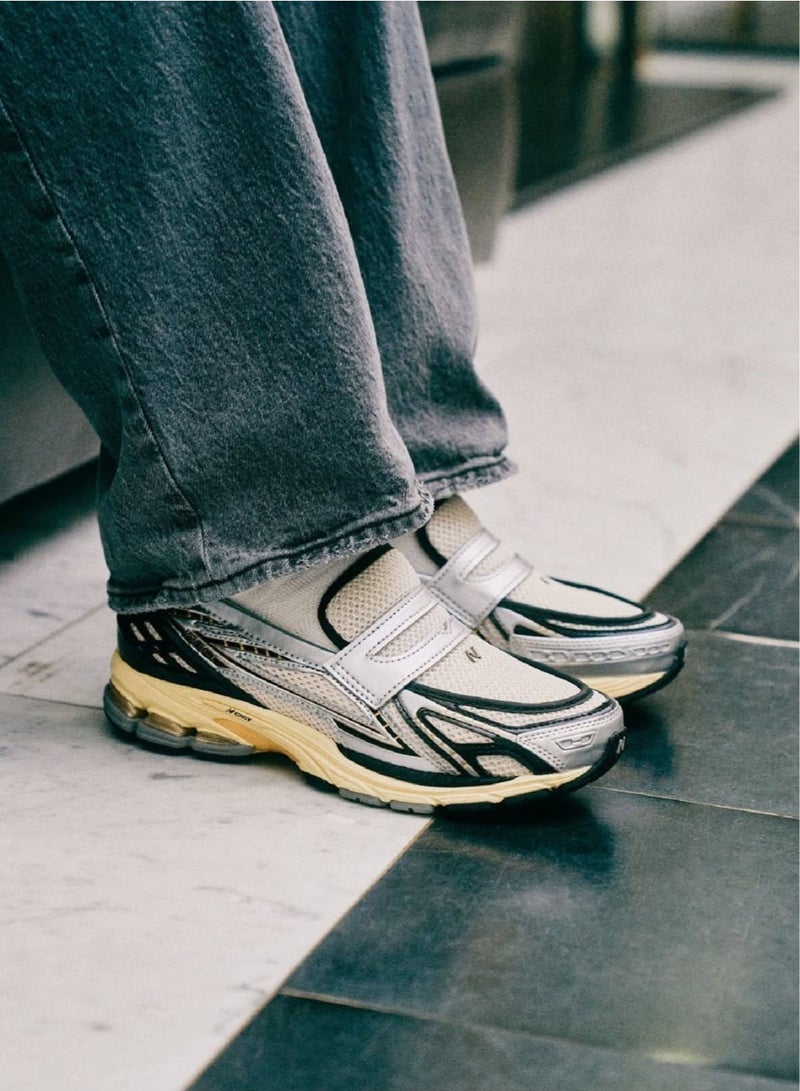 New Balance 1906L Vintage Casual Loafers/Slip-on Athlesiure/Colorblock Sneakers Shoes Beige/Silver/Black For Women/Men/Students  - Image 3