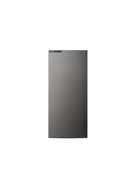 Fresh 500016620 Upright Freezer with 5 Drawers and 2 Shelves, 130 Liters Capacity, Silver