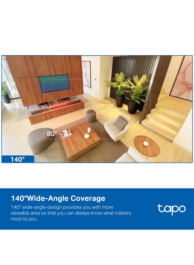 TP-LINK Tapo C125, WiFi Security Camera, 2K Resolution, Physical Privacy Mode, Starlight Sensor, Intelligent AI Detection and Notification, Compatible with Alexa & Google Assistant - Image 3