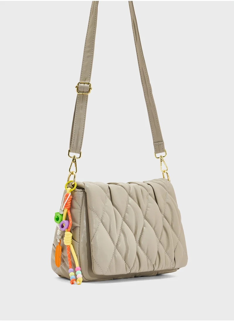 جينجر Neon Pop Doodle Bag Charm