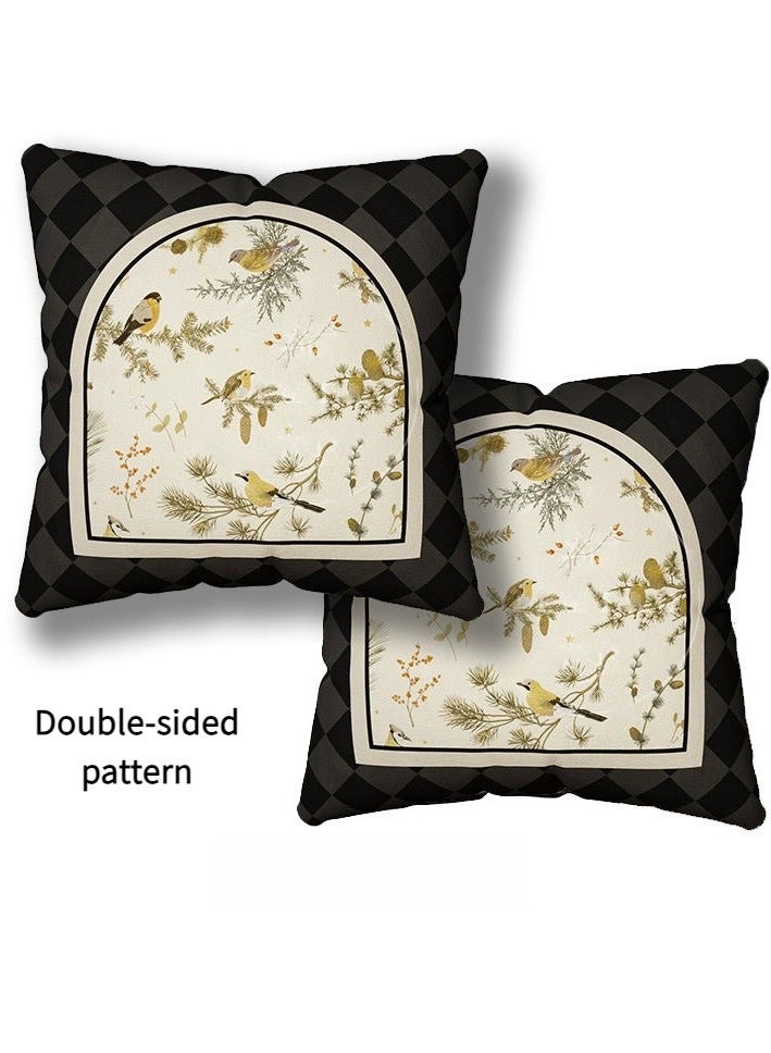 أوليس فيرس  مجموعة من ثلاث أغطية وسائد تزيينية للأشغال في الغرفة المعيشة والحديقة والخارجية - Image 4