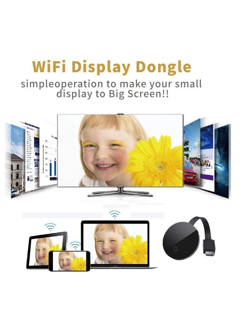 Wireless Display Adapter 5G / 2.4G WiFi Dongle HDMI Display Adapter 1080P HD DLNA Airplay Miracast D - Image 5