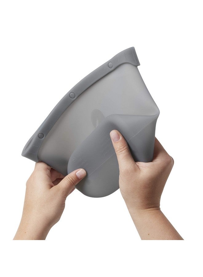 Evenflo Feeding Silicone Steam Sanitizing Bag, Grey - Image 4