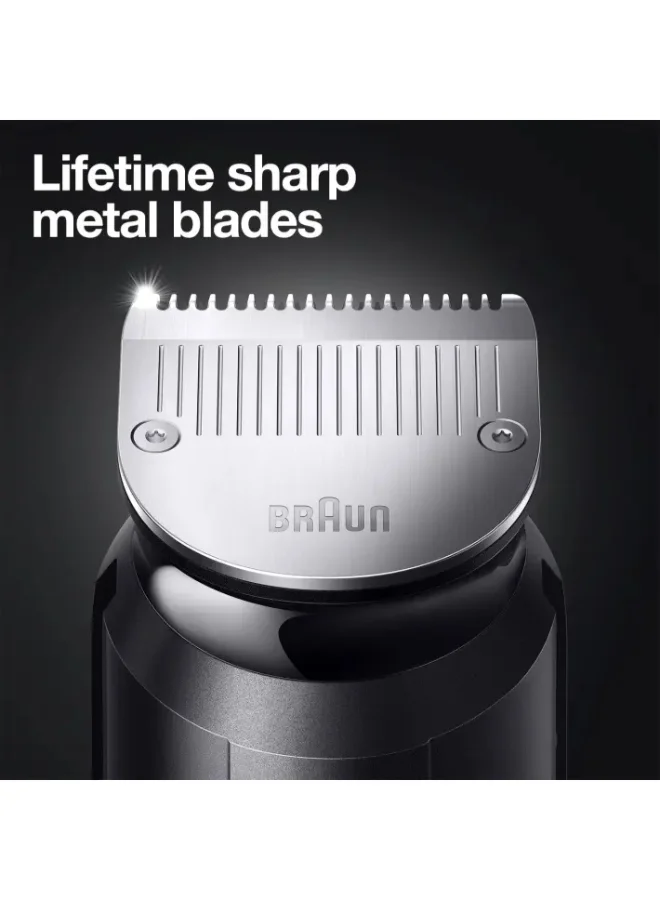 BRAUN Braun all-in-one trimmer MGK7331 - 10-in-1 trimmer, 8 attachments and Gillette ProGlide razor.