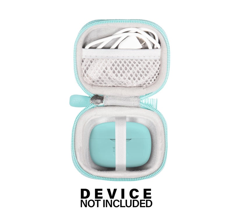 CaseSack Case for JBL Vibe Beam True Wireless Noise Cancelling Earbuds (Mint) - Image 3