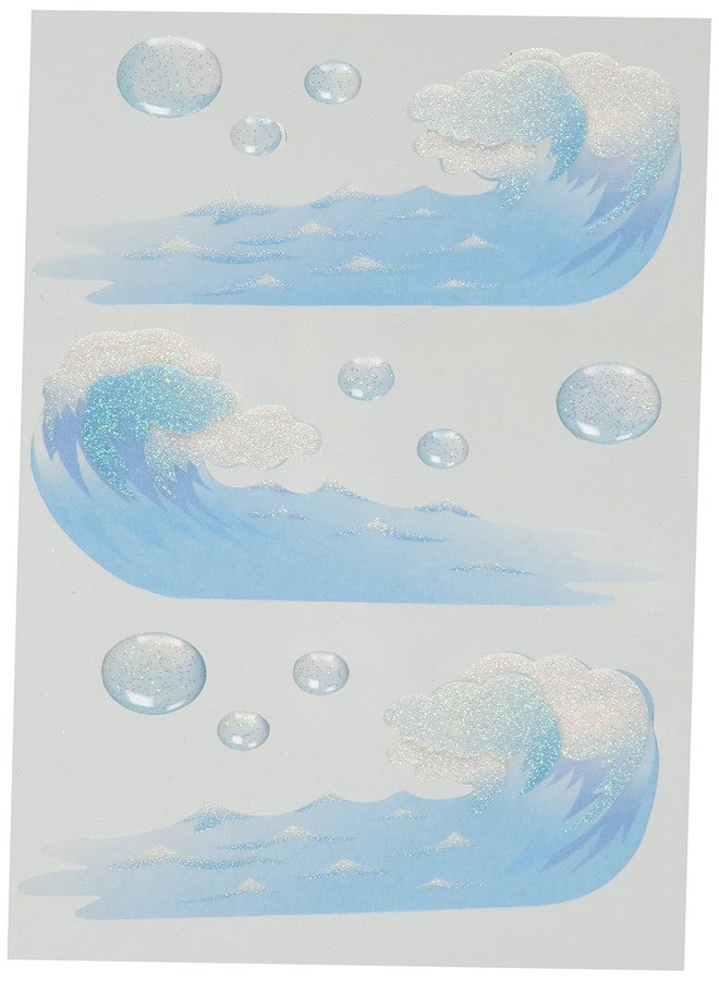 Jolees Boutique Vellum Layered Dimensional Stickers, Waves - Image 1