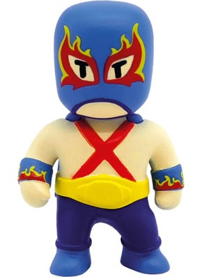 Toyfest Stumble Guys Series 1 - 3D Mini 3 Figure Set - 3 Pieces Luchador T-Rex Chrome Dynamitron - 5 cm  - Image 4