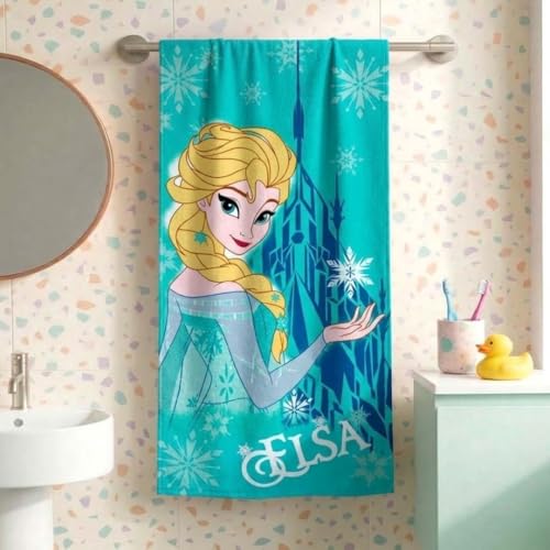 Athom Trendz Athom Living 350GSM Fabric Bath Towel (Blue, 60x120cms) - Image 1