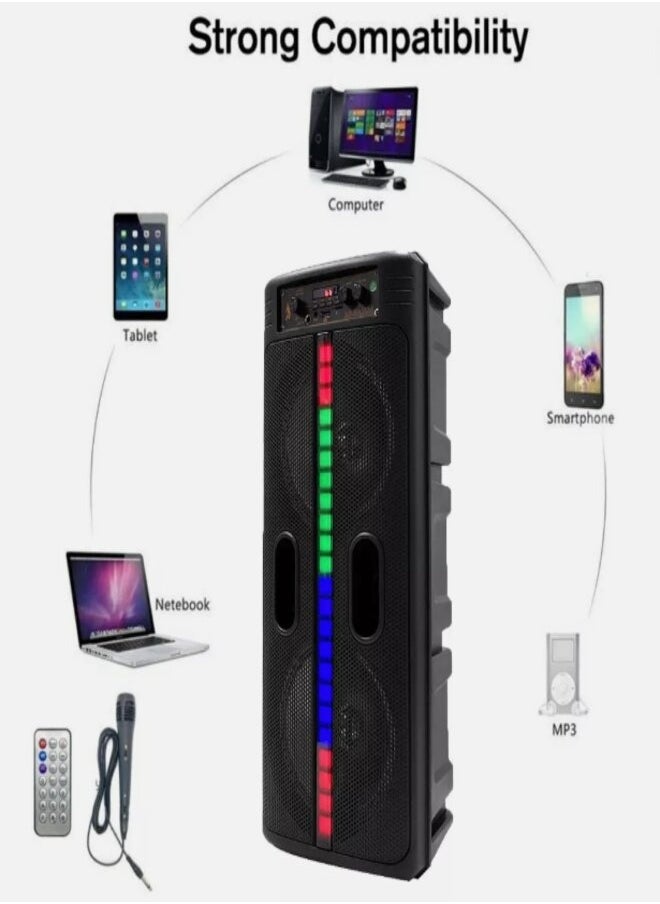 DLC - DLC Hi-FI Speaker With Microphone And Remote - Image 1