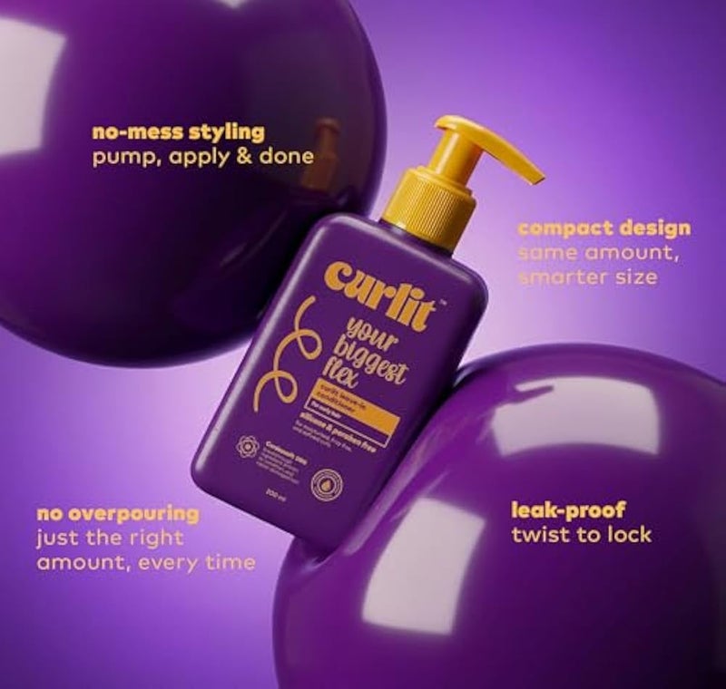 Curlit Leave-In Conditioner For Curly Hair - Image 4
