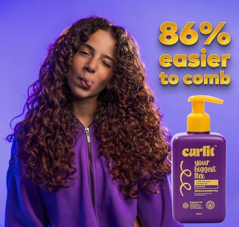 Curlit Leave-In Conditioner For Curly Hair - Image 5
