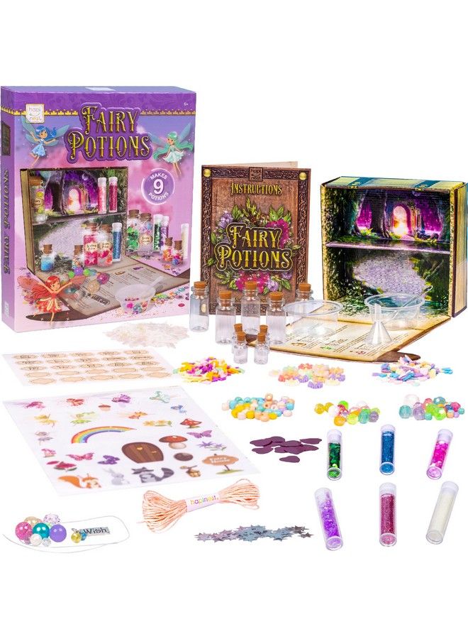 Hapinest مجموعة أدوات خلط جرعات الجنيات الخاصة بك - هدايا للبنات من سن 6 إلى 7 سنوات - Image 3