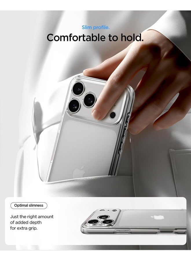 iPhone 17 Pro Case, Ultra Hybrid [TPU Covered Camera Control] [Anti-Yellowing] [No Magnet Ring] - Crystal Clear - Image 5