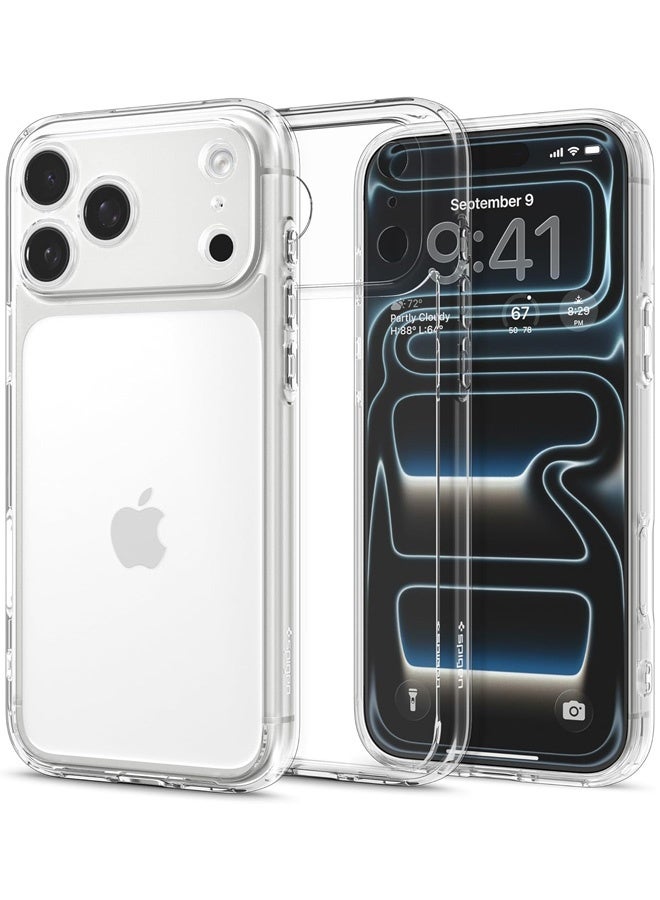 iPhone 17 Pro Case, Ultra Hybrid [TPU Covered Camera Control] [Anti-Yellowing] [No Magnet Ring] - Crystal Clear - Image 1