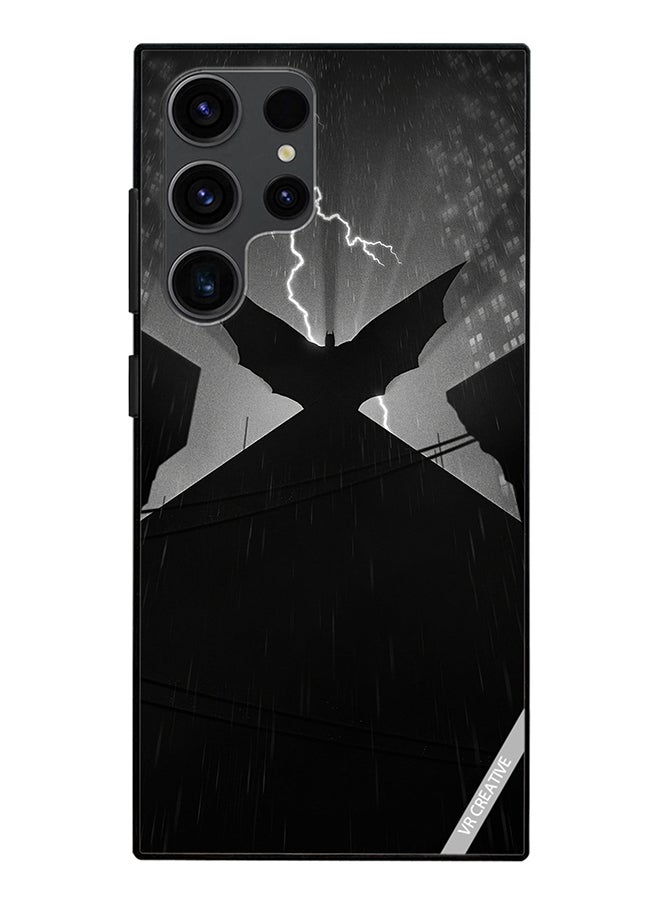 VR CREATIVE Protective Case Cover For Samsung Galaxy S24 Ultra Batman Amoled Design Multicolour - Image 1