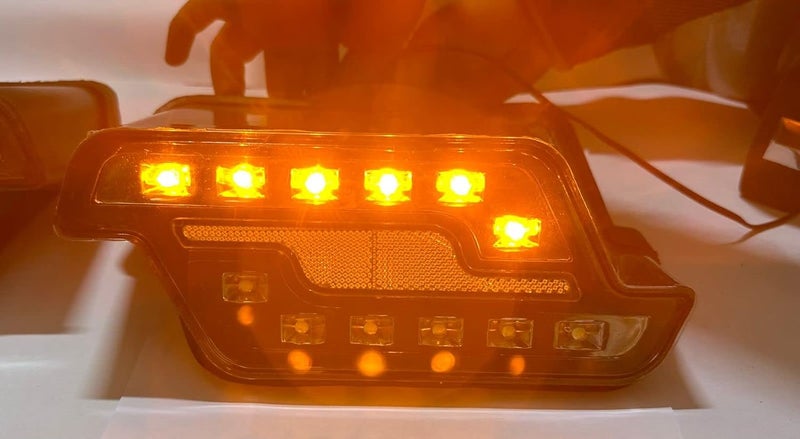 AUTO MT 2 قطعة من أضواء الذيل FARMTRAC أضواء المؤشر الجانبي أضواء الذيل LED العالمية لجرارات FARMTRAC لجرارات FARMTRAC 45 6055 60 50 6045 6090 (أضواء المؤشر الجانبي FARMTRAC 1 زوج) - Image 3