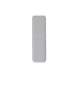Generic Topr Magnetic Mobile Phone Finger Grip Holder Lazy Multi-functional Vertical Horizontal Stand Foldable Back Stick Phone Stand (Gray)  - Image 1