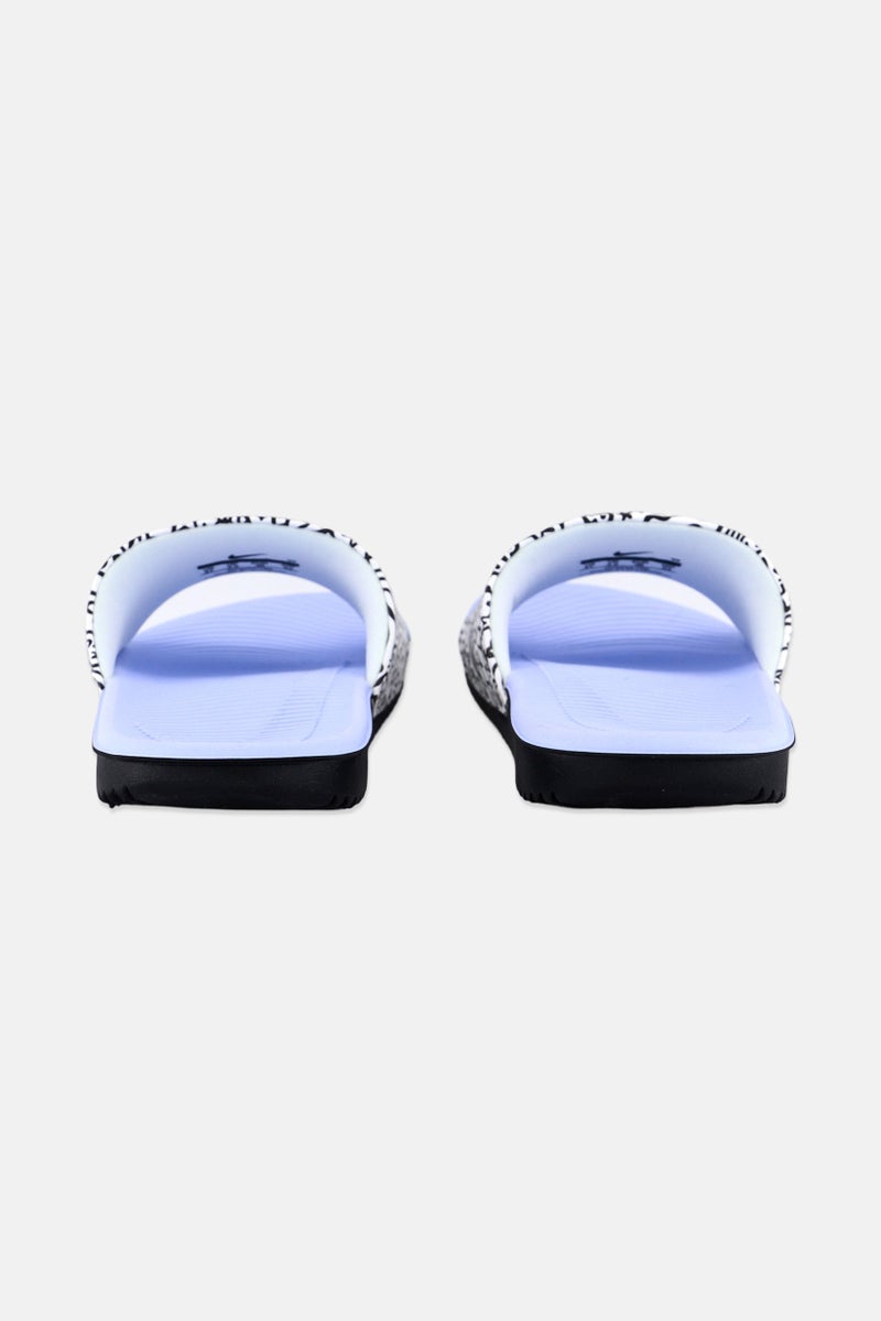Nike Kids Girl Kawa Slip On Outdoor Slide, White  - Image 2