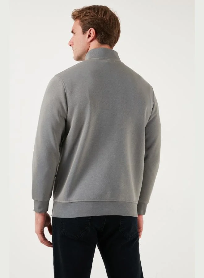 Buratti  Buratti Cotton Regular Fit Stand-Up Collar 2-Pack Men's Sweatshirt 59052592S2 for Men | Best Price UAE