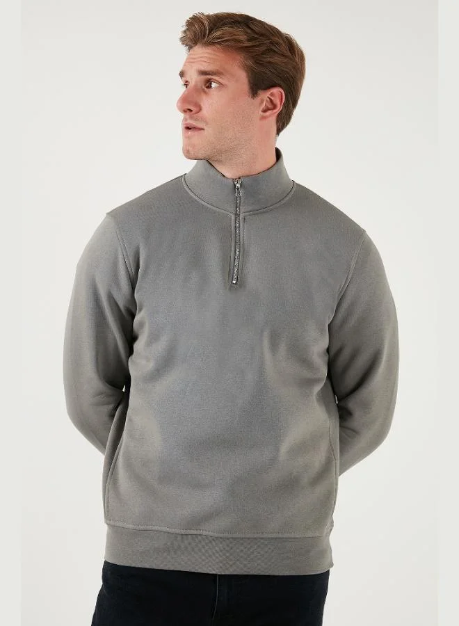 Buratti Buratti Cotton Regular Fit Stand-Up Collar 2-Pack Men's Sweatshirt 59052592S2