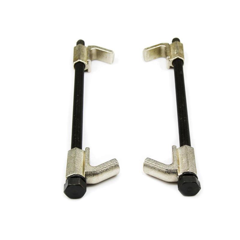 Coil Spring Compressor: Heavy Duty Steel Construction, Rust-Proof Durable Material, Space-Saving Design - Secure Grip Claws Spring Compression Tool for Import Domestic Passenger Vehicle Strut Services - Image 1