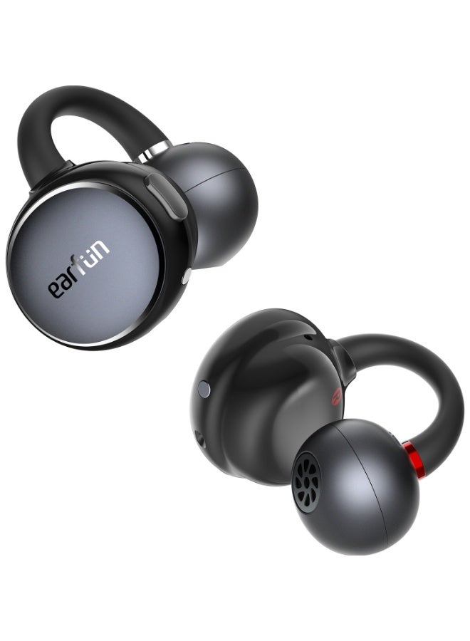 EarFun Clip Open Ear Headphones, Clip on Earphones Wireless Bluetooth 6.0 Headphones, Adaptive Comfort with Secure Fit, LDAC, 2 Mics AI ENC Call, Hi-Res Audio, 40H Playtime, IP55 - Image 1
