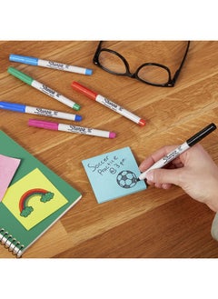 Sharpie Permanent Markers, Ultra Fine Point, Assorted Colors, 6 Packs Of 5 (30 Count)  - Image 4