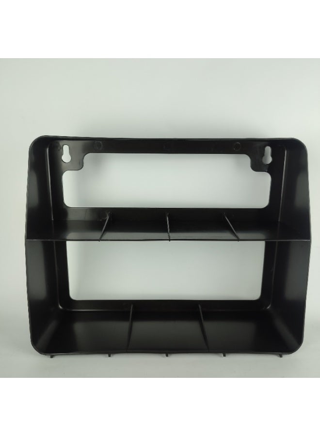 ماكس بلاست طقم برطمانات بلاستيك للتخزين - 7 قطع مع حامل - Image 4