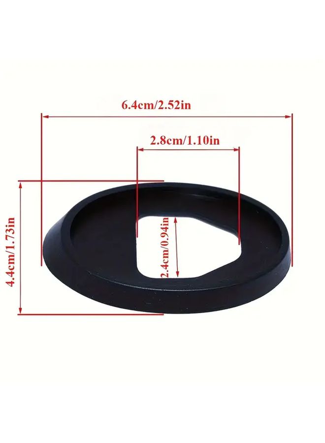 Black Rubber Mast Aerial Base Gasket Seal For Opel Zafira B Astra Vectra - Image 2