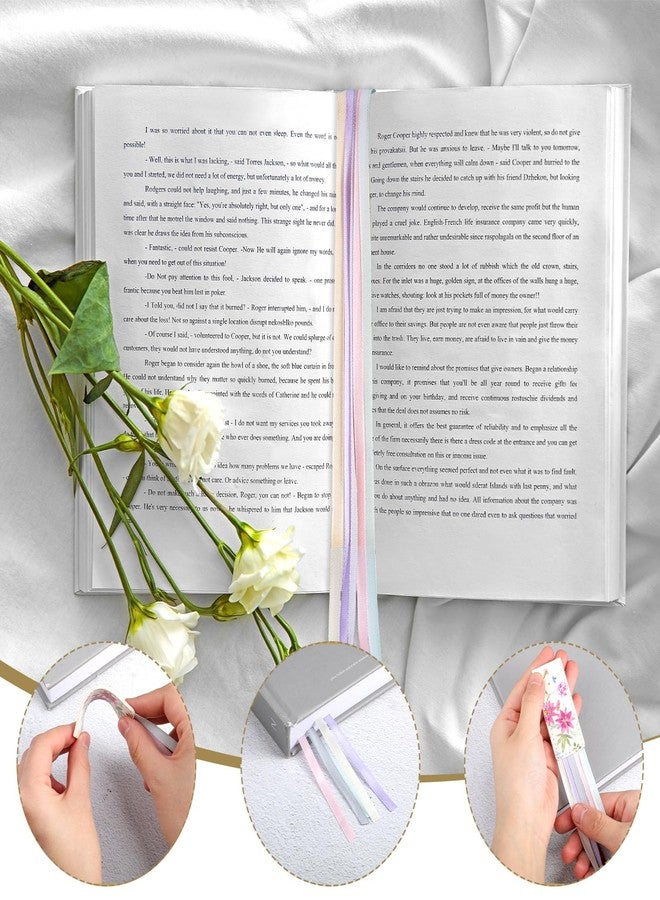 Dinifee 10 Pieces Bible Ribbon Bookmark Bulk Multi Ribbon Page Markers Christian Artificial Leather Book Markers with 5 Colorful Ribbons Easter Basket Filler Gift for Book Study Lovers Gift - Image 5