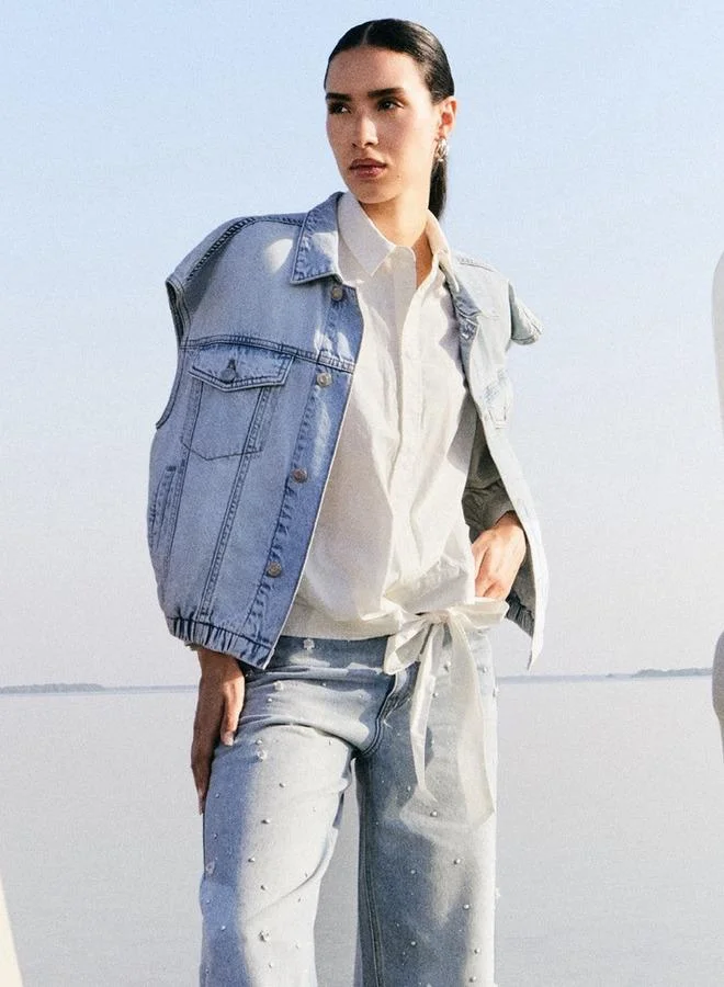 Splash FAV Front Pocket Denim Gillet
