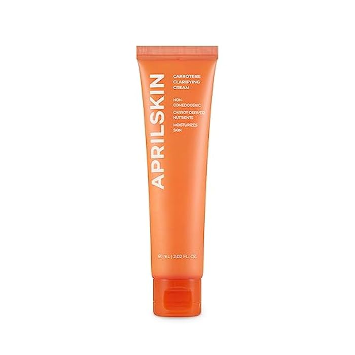 APRILSKIN Carrotene Clarifying Cream | Oily, sensitive, blemish-pron skin| Removes blemishes, balancing & skin protecting with M-Peptide | 2.02 oz | No sulfates and artificial fragrance - Image 1
