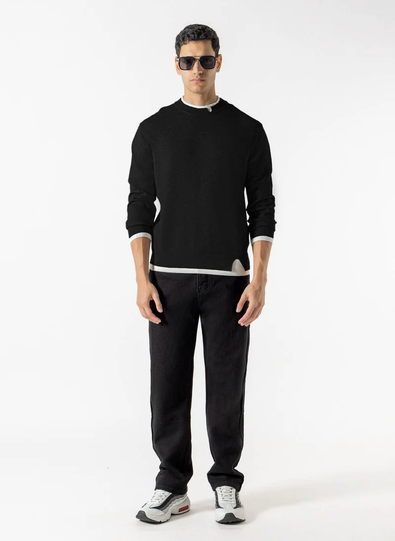 شايبس LAYERED CREWNECK SWEATER
