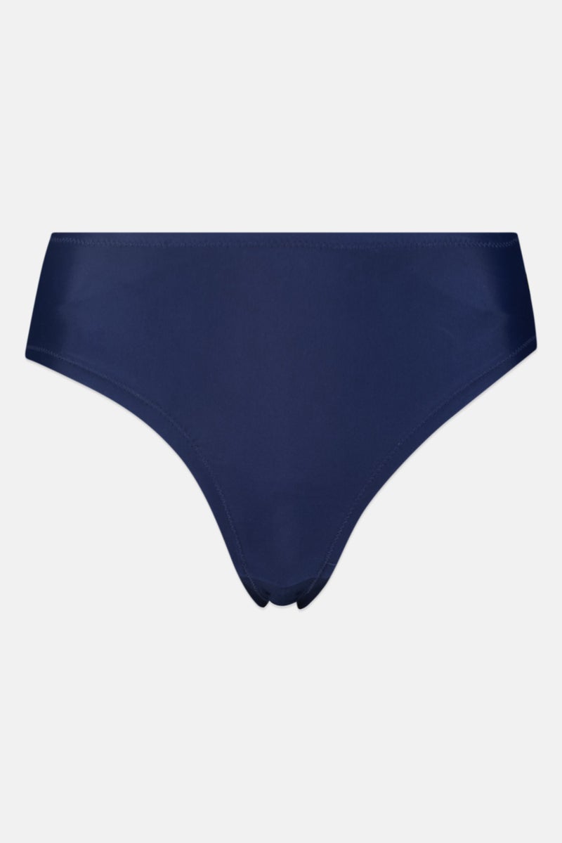 arena Women Brand Logo Bikini Bottom, Navy  - Image 1