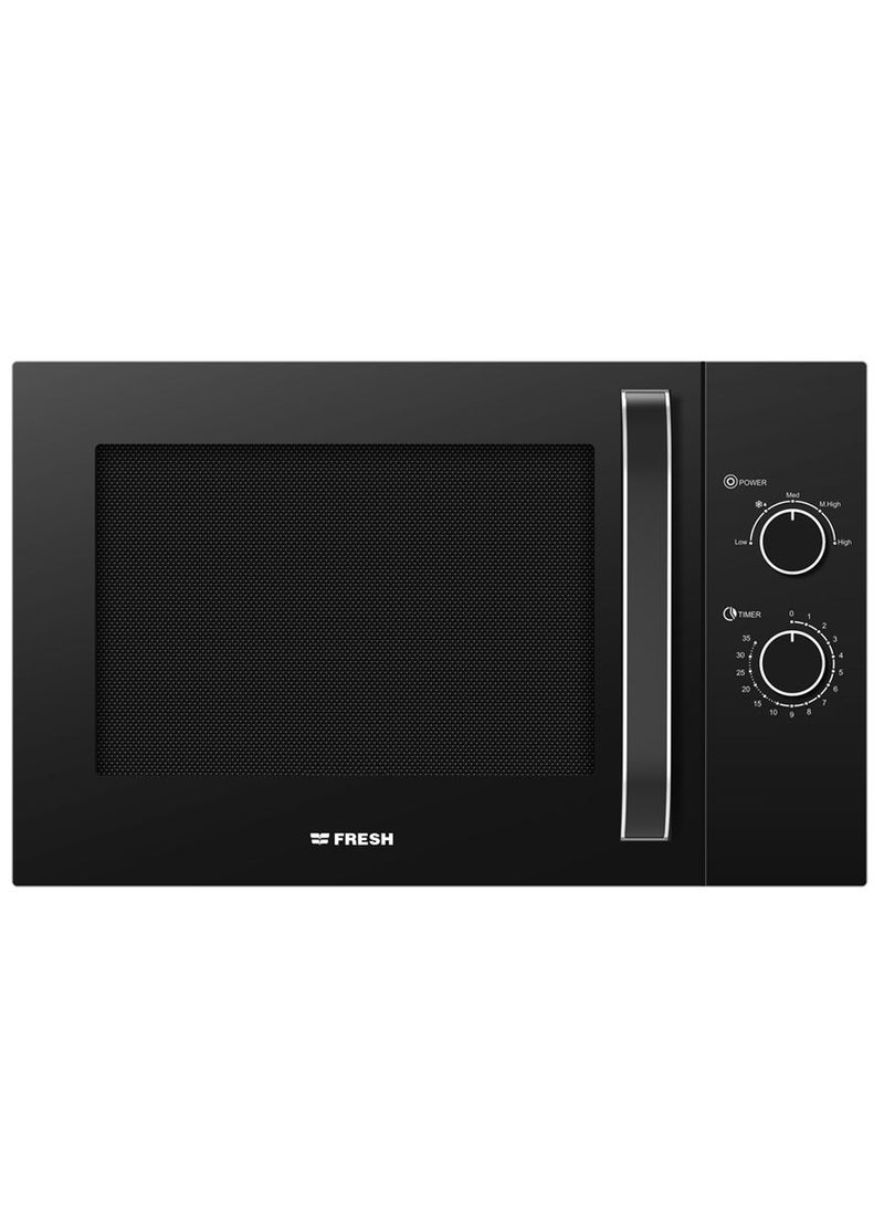 فريش ميكرويف فريش 28 لتر سولو اسود FMW-28MC-BW