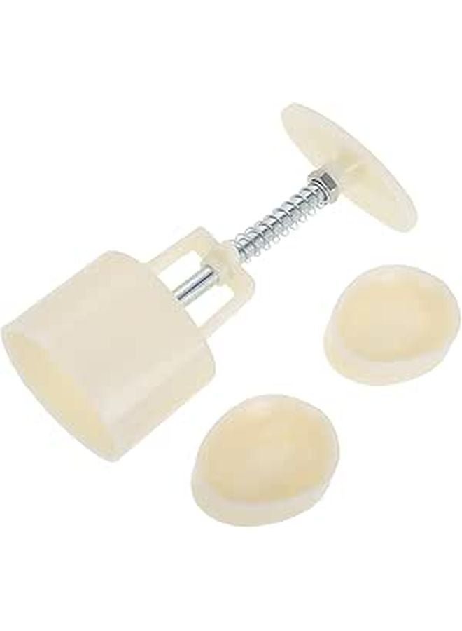 Rabbit Mooncake Press And Cookie Mold 2pcs With Storage Bucket Baking Tool - Image 1