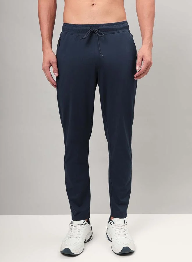 Technosport 4-Way Stretch Relaxed Fit Track Pants with Duracool+ by Styli
