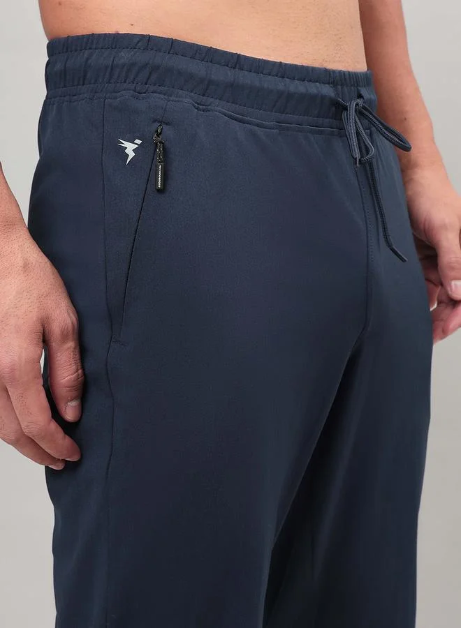 Technosport 4-Way Stretch Relaxed Fit Track Pants with Duracool+ by Styli
