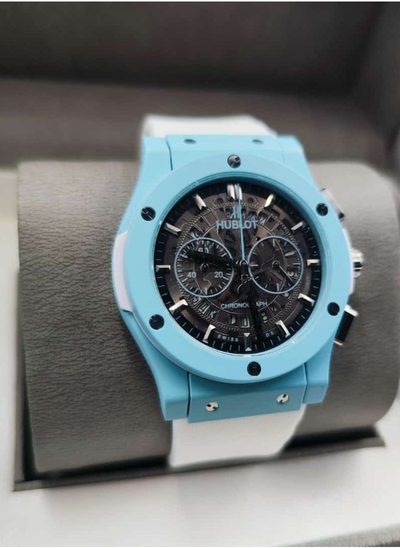 Mont Bleu A classic men's watch with distinction and first-class elegance 