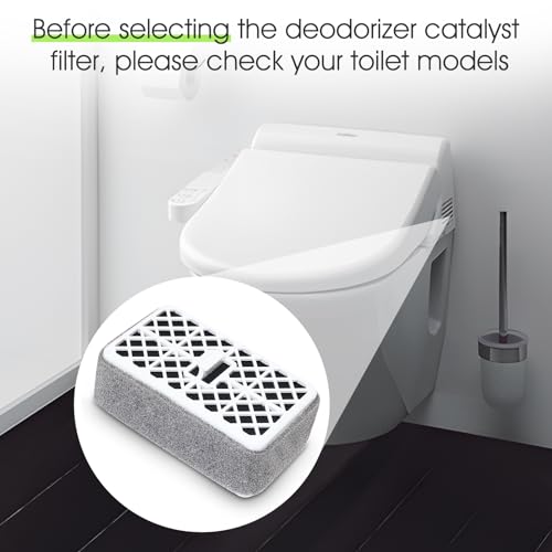CLLOMAGY Deodorizer Filter for Toto Washlet,Deodorizer Cartridge Catalyst for THU6474-01/THU6474#01 THU6072 S550E C5 C2 SW3074 SW3054T40 SW3056T40,Bathroom Toilet Deodorizing Cartridge Filter - Image 2