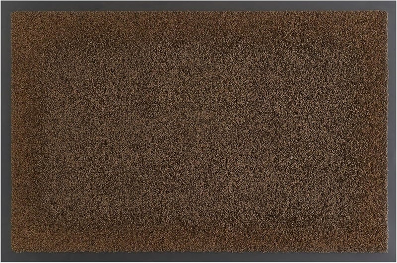 ANDIAMO Verdi Doormat - Dirt Trapper Mat for the House Entrance - Ideal as a Doormat Indoor or as a Doormat in Covered Outdoor Area - Door Scraper for Front Door 80 x 120 cm Brown 2 - Image 1