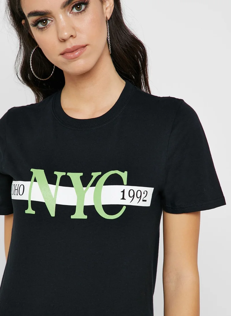Missguided NYC Graphic T-Shirt