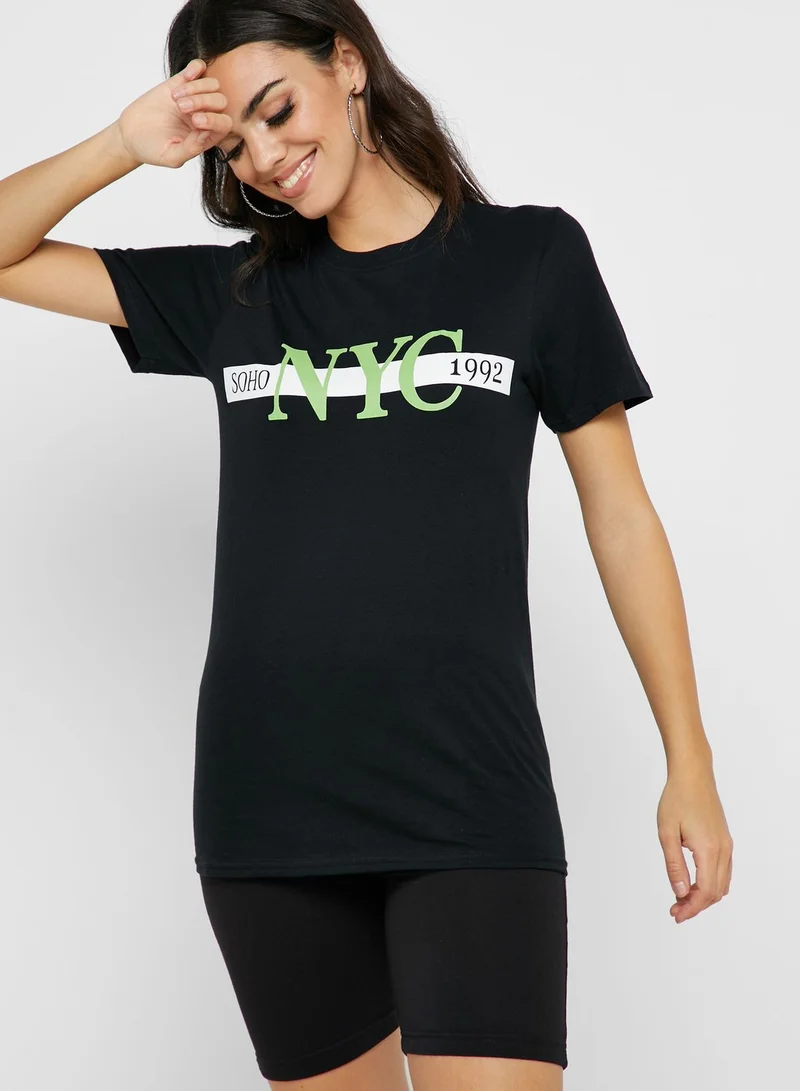 Missguided NYC Graphic T-Shirt